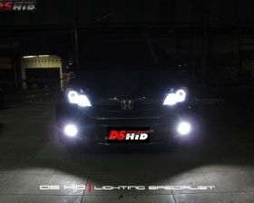 DS HID 6000K + Angel Eyes + Blackhousing ( Headlamp )
DS HID 6000K ( Foglamp )