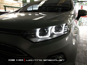 DS Headlamp Ford Ecosport + DS HID