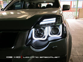 Headlamp X-Trail DS Version + DS HID 4300K 