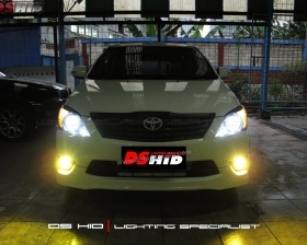 DS Projector AFS + DS HID 6000K + Angel Eyes + Blackhousing ( Headlamp )
DS HID 3000K ( Foglamp )