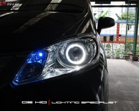 DS Projector Bixenon + DS HID 6000K + Angel Eyes