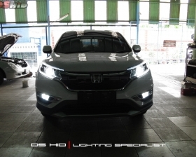 DS Projector Bixenon + DS HID 6000K ( Headlamp )
DS HDI 6000K ( Foglamp )
Led Interior
Sillplate Honda CRV