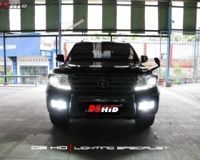 Headlamp Toyota Land Cruiser OEM Look + DS HID 6000K ( Headlamp )
DS HID 6000K ( Foglamp )