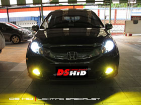 DS Projector Bixenon + DS HID 6000K + Angel Eyes + Black Housing ( Headlamp )
DS HID 3000K ( Foglamp )