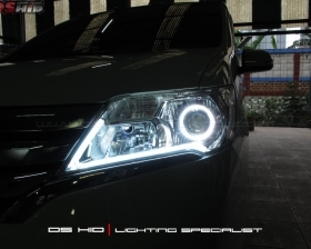 DS Projector AFS + DS HID 6000K + Angel Eyes + LED Strip