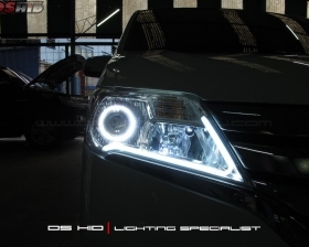 DS Projector AFS + DS HID 6000K + Angel Eyes + LED Strip