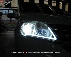 DS Projector AFS + DS HID 6000K + Angel Eyes + LED Strip