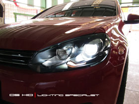 Headlamp DS Version VW Golf MK6