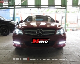 Headlamp DS Version C Class + DS HID 6000K 
DRL C Class