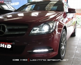 Headlamp DS Version C Class + DS HID 6000K 
DRL C Class