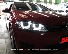 Headlamp DS Version VW Golf Mk7 + DS HID 6000K