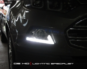 DS HID 3000K + DRL Ford Ecosport