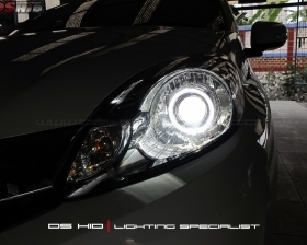 DS Projector Bixenon + DS HID 6000K + Angel Eyes ( Headlamp )
DS HID 6000K + DRL Honda Mobilio ( Foglamp )