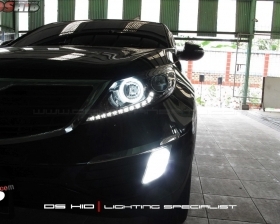 DS HID 6000K ( Low Beam + Foglamp )
Angel Eyes