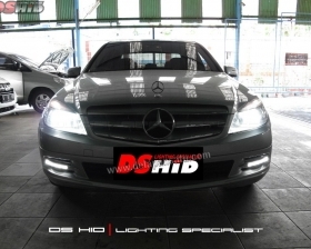 DS HID 6000K 
DRL C CLass W204