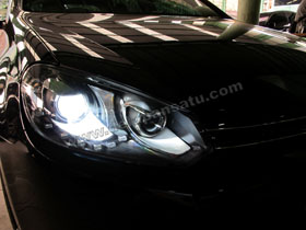 Headlamp Projector Bixenon VW Golf MK6 + DS HID 6000K ( Headlamp )
DS HID 6000K ( Foglamp )