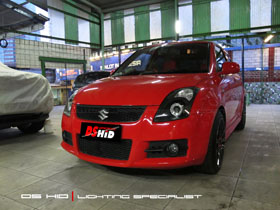 DS Projector Bixenon + DS HID 6000K + Angel Eyes + Blackhousing