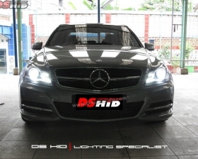Headlamp C Class DS Version W204 + DS HID 6000K
