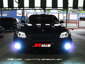 Headlamp BMW Seri 3 E90
DS HID Biru ( Low Beam + Foglamp )