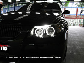 Headlamp BMW Seri 3 E90
DS HID Biru ( Low Beam + Foglamp )