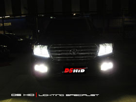 Double DS Projector + DS HID 6000K + LED ( Headlamp )
DS HID 6000K ( Foglamp )
