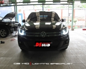 Headlamp DS Version VW Tiguan + DS HID 6000K