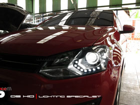 Headlamp DS Version VW Polo + DS HID 6000K