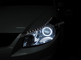 DS Projector Bixenon + DS HID 6000K + Angel Eyes