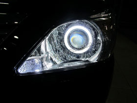 DS Projector Bixenon + DS HID 6000K + Angel Eyes ( Headlamp )