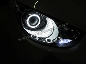 DS Projector Bixenon + DS HID 6000K + Angel Eyes ( Headlamp )