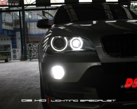 DS HID & Angel Eyes Replacement BMW X5