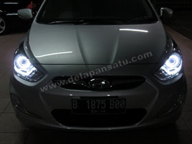 DS Projector Bixenon + DS HID 4300K + Angel Eyes ( Headlamp )
DS HID 3000K ( Foglamp )