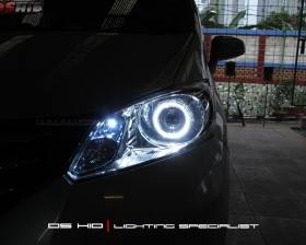 DS Projector Bixenon + DS HID 6000K + Angel Eyes 