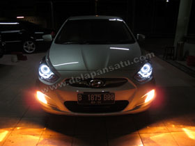 DS Projector Bixenon + DS HID 4300K + Angel Eyes ( Headlamp )
DS HID 3000K ( Foglamp )