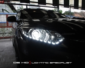 DS Projector Bixenon + DS HID 6000K + Angel Eyes + LED Strip ( Headlamp )
DS HID 6000K ( Foglamp )