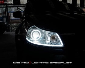 DS Projector Bixenon + DS HID 6000K + Angel Eyes + LED Strip