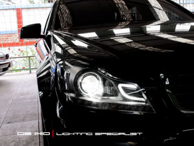 Headlamp DS Version C Class W204 + DS HID 6000K