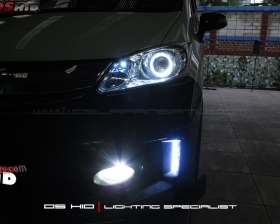 DS Projector Bixenon + DS HID 6000K + Angel Eyes ( Headlamp )
DS HID 6000K ( Foglamp )