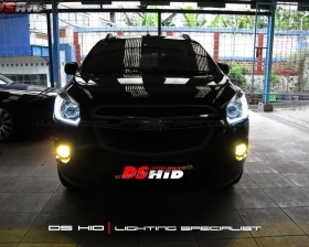 DS Projector Bixenon + DS HID 6000K + LED Strip ( Headlamp )
DS HID 3000K ( Foglamp )