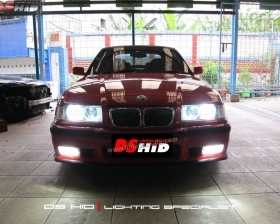 DS HID 6000K + Angel Eyes ( Headlamp )
DS HID 6000K ( Foglamp )