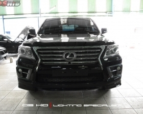 Facelift Lexus LX 570 to 2013 model 
DS HID 4300K ( Low Beam + Foglamp )