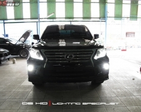 Facelift Lexus LX 570 to 2013 model 
DS HID 4300K ( Low Beam + Foglamp )