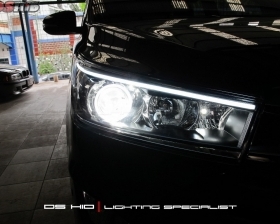 DS Projector AFS + DS HID 6000K + Angel Eyes + LED Strip ( Headlamp )
DS HID 6000K ( Foglamp )