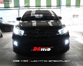 DS Projector AFS + DS HID 6000K + Angel Eyes + LED Strip ( Headlamp )
DS HID 6000K ( Foglamp )