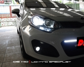 DS Projector Bixenon + DS HID 6000K + Angel Eyes ( Headlamp )
DS HID 6000K ( Foglamp )