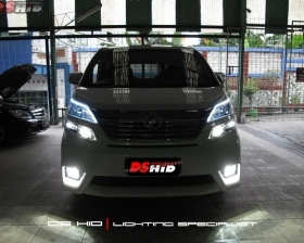 LED Strip ( Headlamp )
DS HID 4300K ( Foglamp )