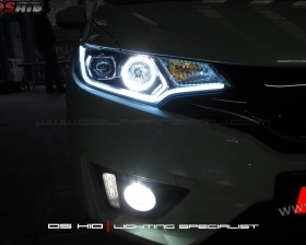 Angel Eyes + LED Strip ( Headlamp )
DS HID 6000K ( Foglamp )