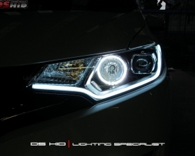 Angel Eyes + LED Strip ( Headlamp )
DS HID 6000K ( Foglamp )