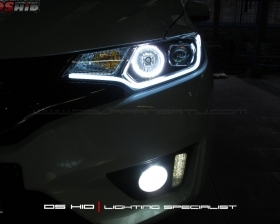 Angel Eyes + LED Strip ( Headlamp )
DS HID 6000K ( Foglamp )