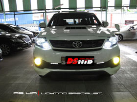 DS HID 6000K ( Low Beam )
DS HID 3000K ( Foglamp )